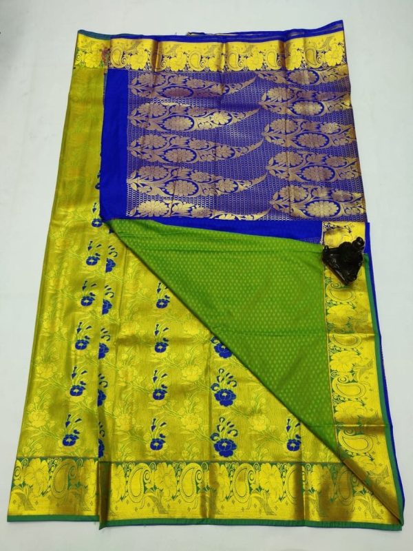 Kanchipuram sarees for bridal usage