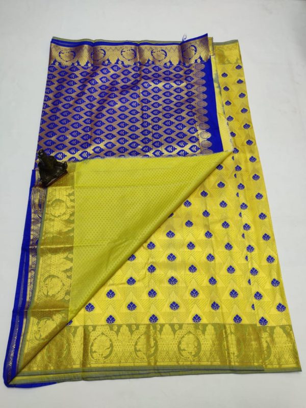 Bridal kanjivaram silk saree